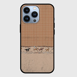 Чехол для iPhone 13 Pro Всадники, цвет: 3D-черный