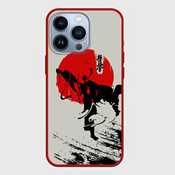 Чехол для iPhone 13 Pro Kyokushinkai Karate, цвет: 3D-красный