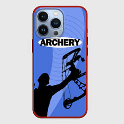 Чехол для iPhone 13 Pro Archery, цвет: 3D-красный