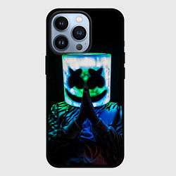 Чехол для iPhone 13 Pro Marshmello, цвет: 3D-черный