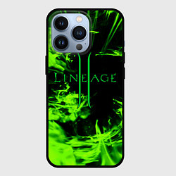 Чехол для iPhone 13 Pro LINEAGE 2, цвет: 3D-черный