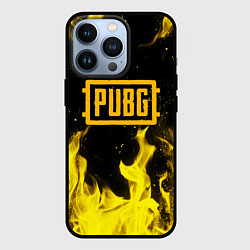 Чехол для iPhone 13 Pro PUBG, цвет: 3D-черный