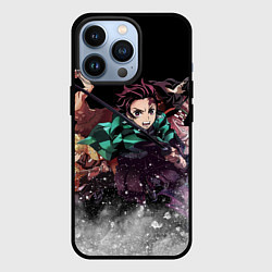 Чехол для iPhone 13 Pro KIMETSU NO YAIBA, цвет: 3D-черный