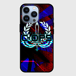 Чехол для iPhone 13 Pro C-OPS, цвет: 3D-черный