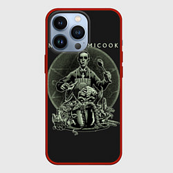 Чехол для iPhone 13 Pro Cthulhu, цвет: 3D-красный