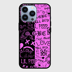 Чехол iPhone 13 Pro LIL PEEP LOGOBOMBING