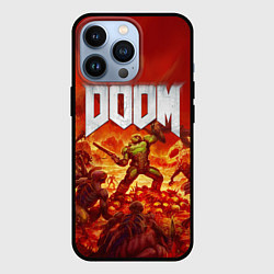 Чехол для iPhone 13 Pro DOOM, цвет: 3D-черный