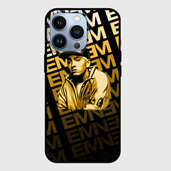 Чехол для iPhone 13 Pro Eminem, цвет: 3D-черный