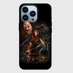 Чехол для iPhone 13 Pro ASSASSINS CREED, цвет: 3D-черный