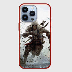 Чехол для iPhone 13 Pro ASSASSINS CREED, цвет: 3D-красный