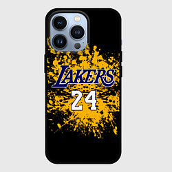 Чехол для iPhone 13 Pro Kobe Bryant, цвет: 3D-черный