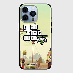 Чехол для iPhone 13 Pro GTA 5, цвет: 3D-черный