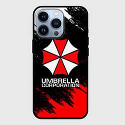 Чехол для iPhone 13 Pro UMBRELLA CORP, цвет: 3D-черный