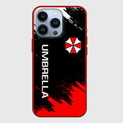 Чехол для iPhone 13 Pro UMBRELLA CORP, цвет: 3D-красный