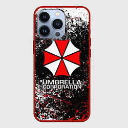 Чехол для iPhone 13 Pro UMBRELLA CORP, цвет: 3D-красный