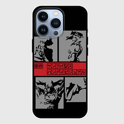 Чехол для iPhone 13 Pro Cowboy Bebop anime, цвет: 3D-черный