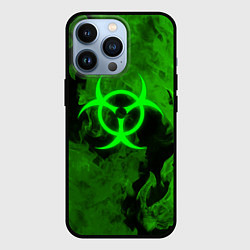 Чехол для iPhone 13 Pro BIOHAZARD, цвет: 3D-черный