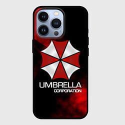 Чехол для iPhone 13 Pro UMBRELLA CORP, цвет: 3D-черный