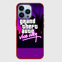 Чехол для iPhone 13 Pro GTA:VICE CITY, цвет: 3D-красный