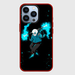 Чехол для iPhone 13 Pro Undertale, цвет: 3D-красный