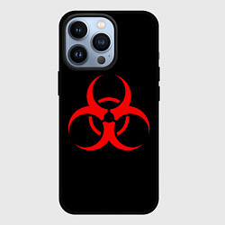 Чехол для iPhone 13 Pro Plague inc, цвет: 3D-черный