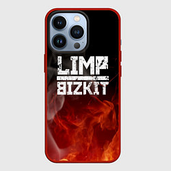Чехол для iPhone 13 Pro LIMP BIZKIT, цвет: 3D-красный