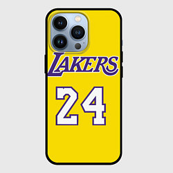 Чехол для iPhone 13 Pro Kobe Bryant 24, цвет: 3D-черный