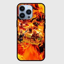 Чехол для iPhone 13 Pro Judas Priest, цвет: 3D-черный