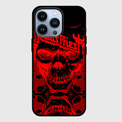 Чехол для iPhone 13 Pro Judas Priest, цвет: 3D-черный