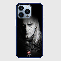 Чехол для iPhone 13 Pro Ведьмак, цвет: 3D-тёмно-синий