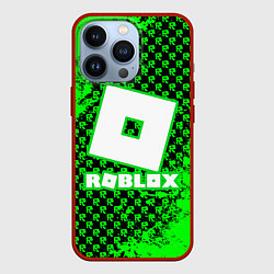 Чехол для iPhone 13 Pro Roblox, цвет: 3D-красный