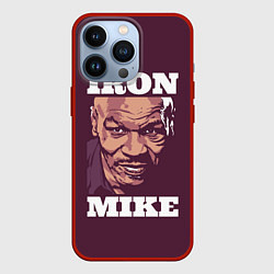 Чехол для iPhone 13 Pro Mike Tyson, цвет: 3D-красный