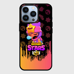 Чехол для iPhone 13 Pro BRAWL STARS SANDY, цвет: 3D-черный