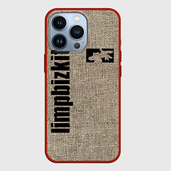 Чехол для iPhone 13 Pro LIMP BIZKIT, цвет: 3D-красный