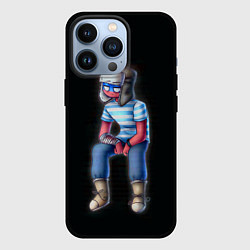 Чехол для iPhone 13 Pro CountryHumans - Россия, цвет: 3D-черный