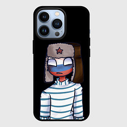 Чехол для iPhone 13 Pro CountryHumans - Россия, цвет: 3D-черный