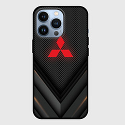 Чехол для iPhone 13 Pro MITSUBISHI, цвет: 3D-черный