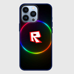Чехол для iPhone 13 Pro Roblox, цвет: 3D-тёмно-синий