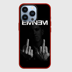 Чехол для iPhone 13 Pro EMINEM, цвет: 3D-красный