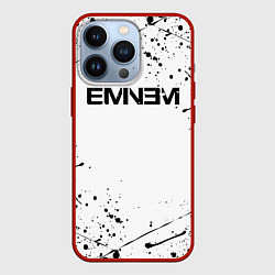 Чехол для iPhone 13 Pro EMINEM, цвет: 3D-красный
