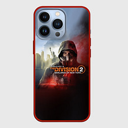 Чехол для iPhone 13 Pro The Division 2, цвет: 3D-красный