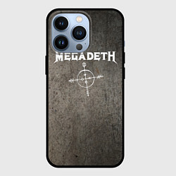 Чехол для iPhone 13 Pro Megadeth, цвет: 3D-черный