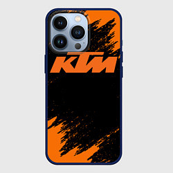 Чехол для iPhone 13 Pro KTM, цвет: 3D-тёмно-синий