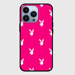 Чехол для iPhone 13 Pro PLAYBOY, цвет: 3D-черный