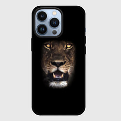 Чехол для iPhone 13 Pro Fangs, цвет: 3D-черный