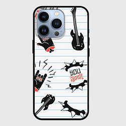 Чехол для iPhone 13 Pro Ты рокер, цвет: 3D-черный