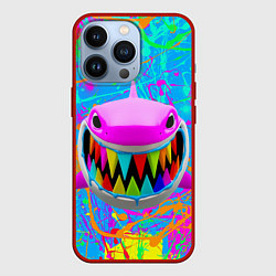 Чехол для iPhone 13 Pro 6IX9INE GOOBA, цвет: 3D-красный