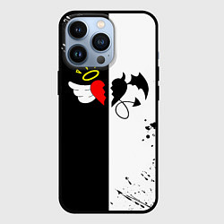 Чехол для iPhone 13 Pro Добро и зло, Payton Moormeier, цвет: 3D-черный