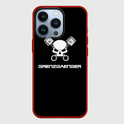 Чехол для iPhone 13 Pro Grenzgaenger, цвет: 3D-красный