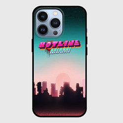 Чехол для iPhone 13 Pro HOTLINE MIAMI, цвет: 3D-черный